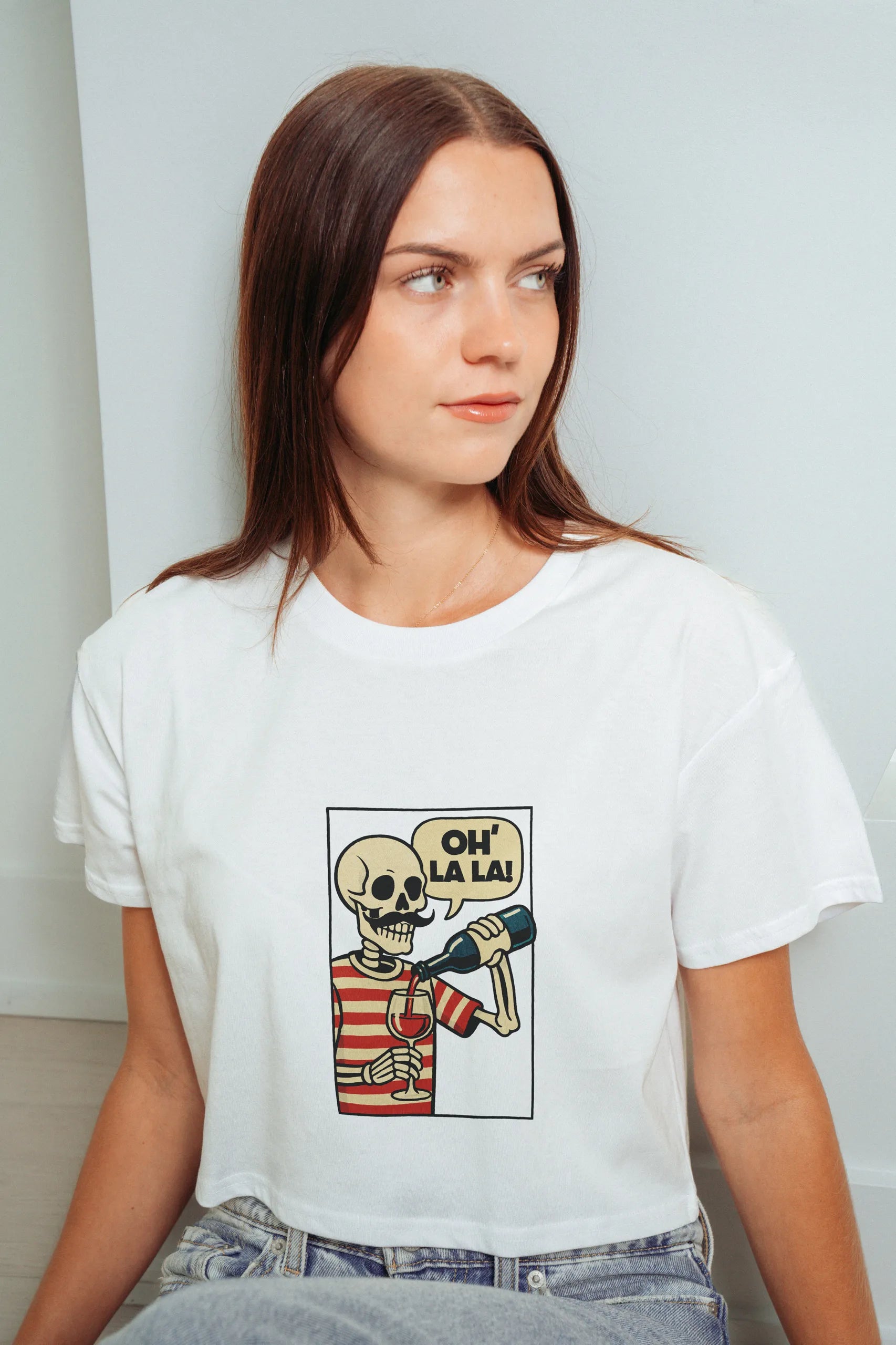 OH LA LA! Crop Tee