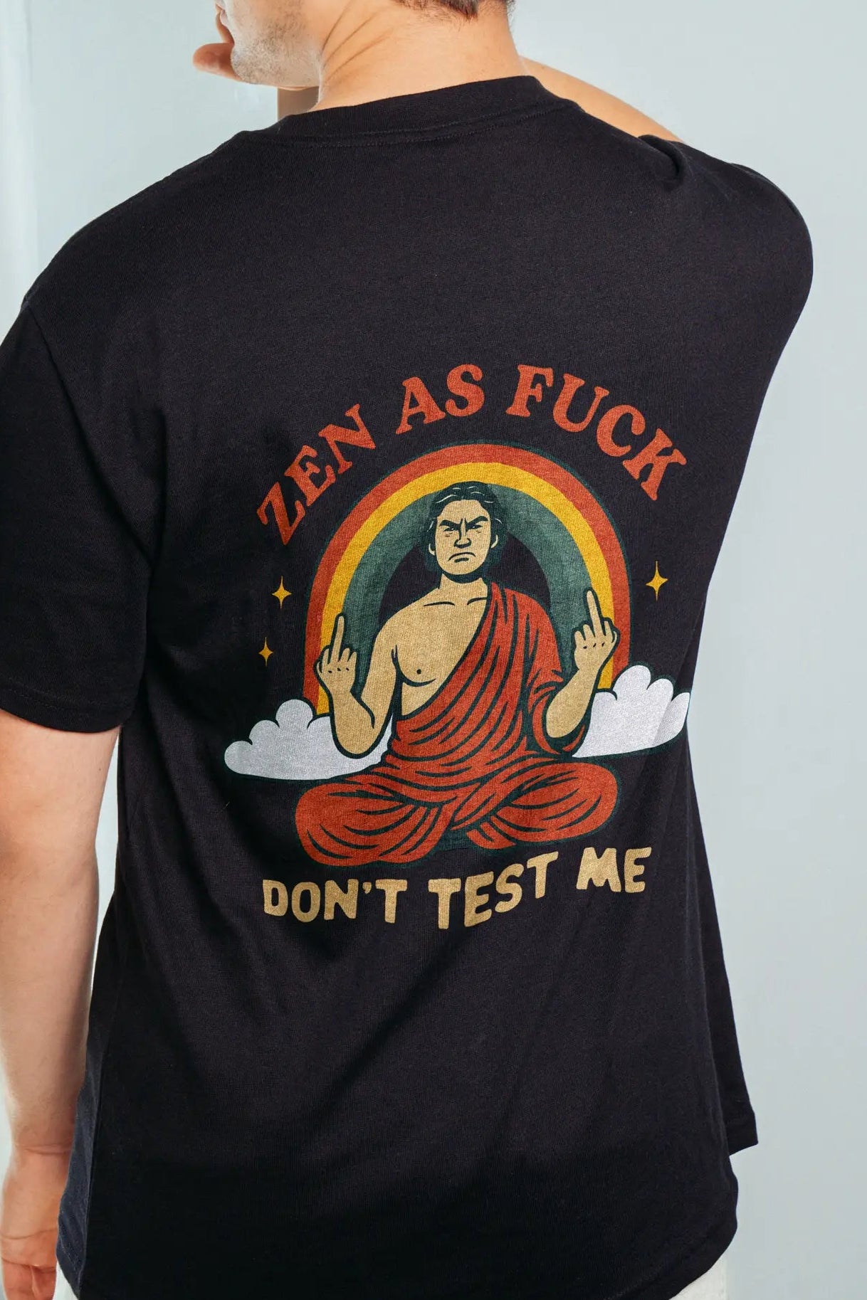 Zen as Fuck Men! Men’s Oversized T-Shirt