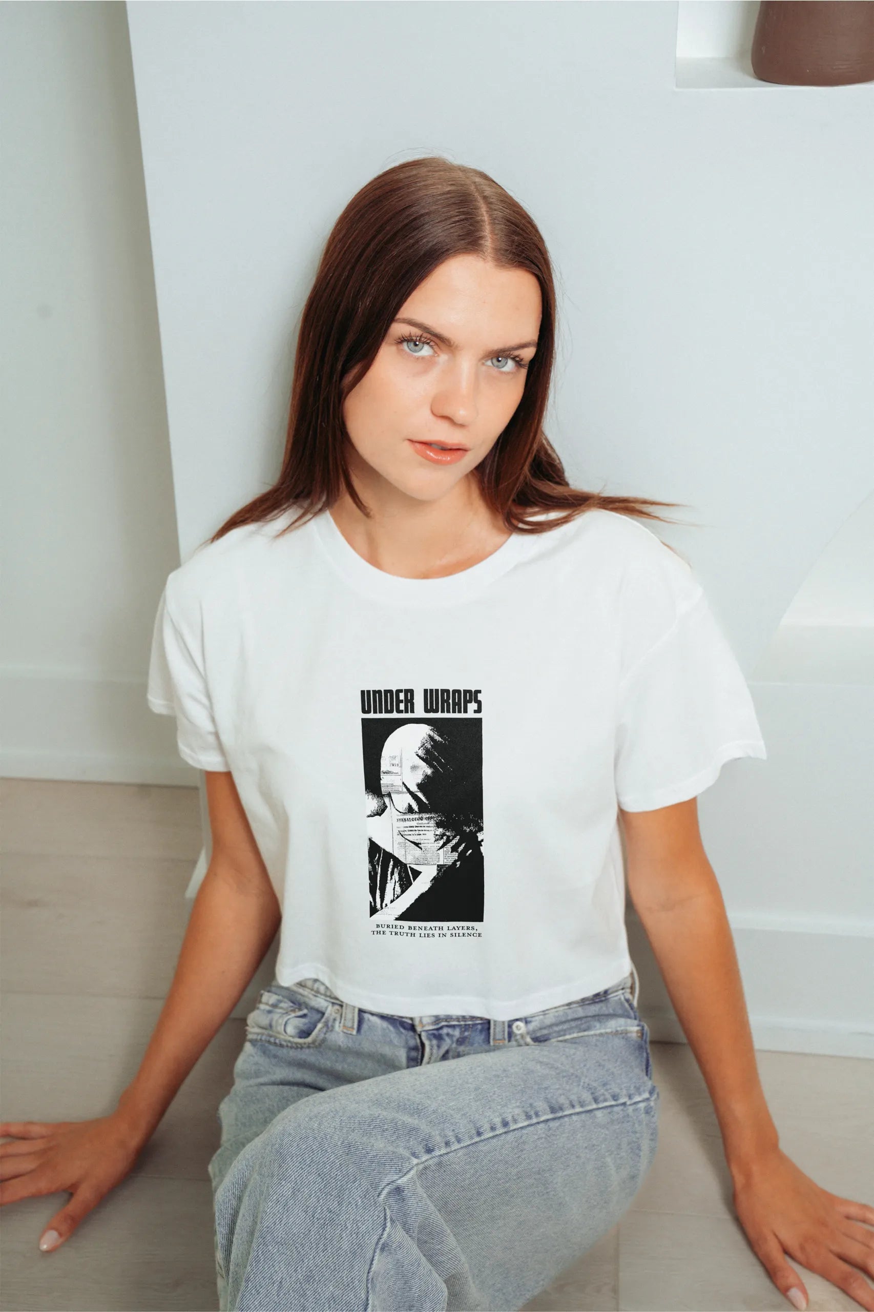 Under Wraps! Crop Tee