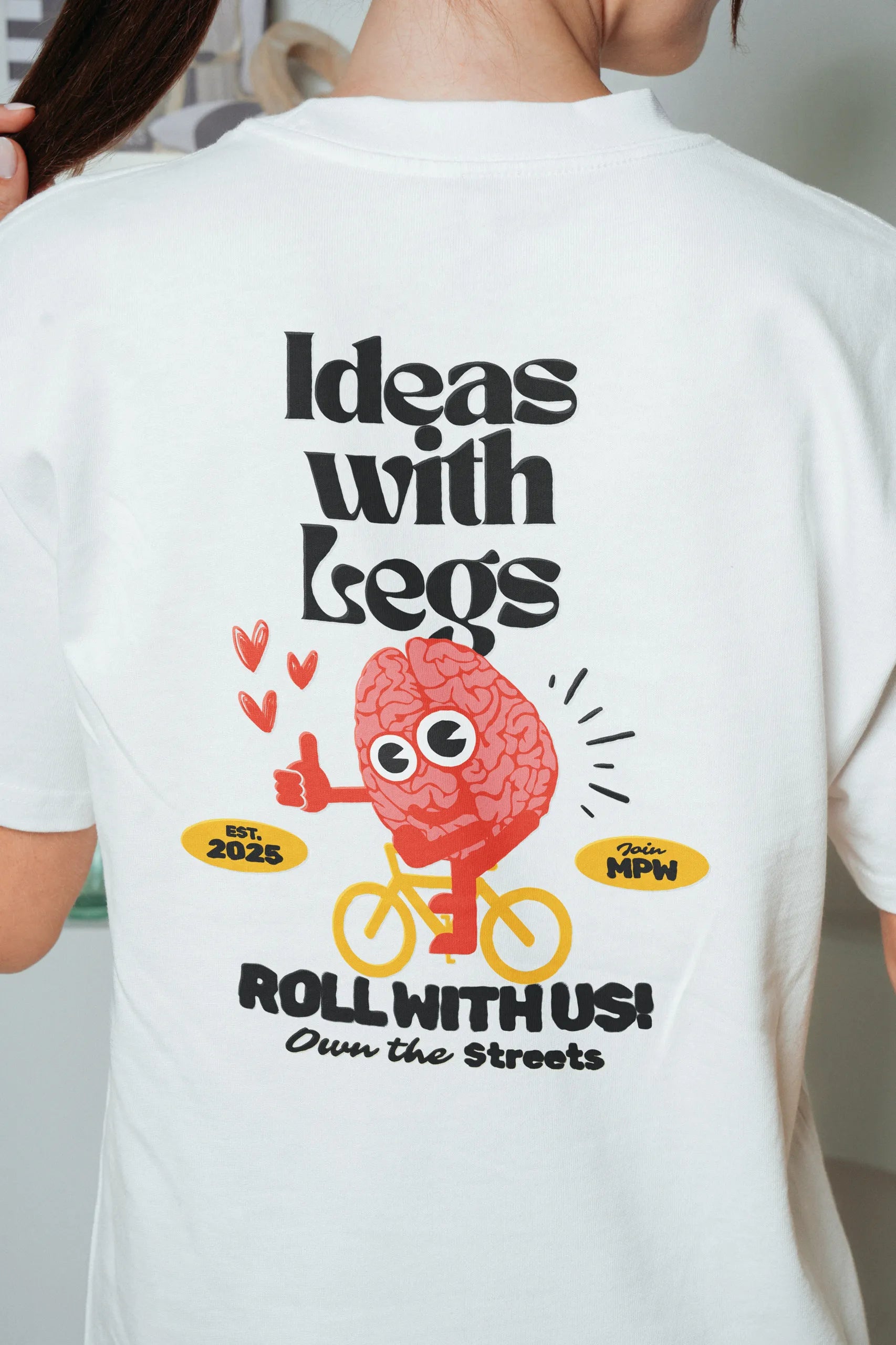 Ideas with Legs! Oversized T-Shirt