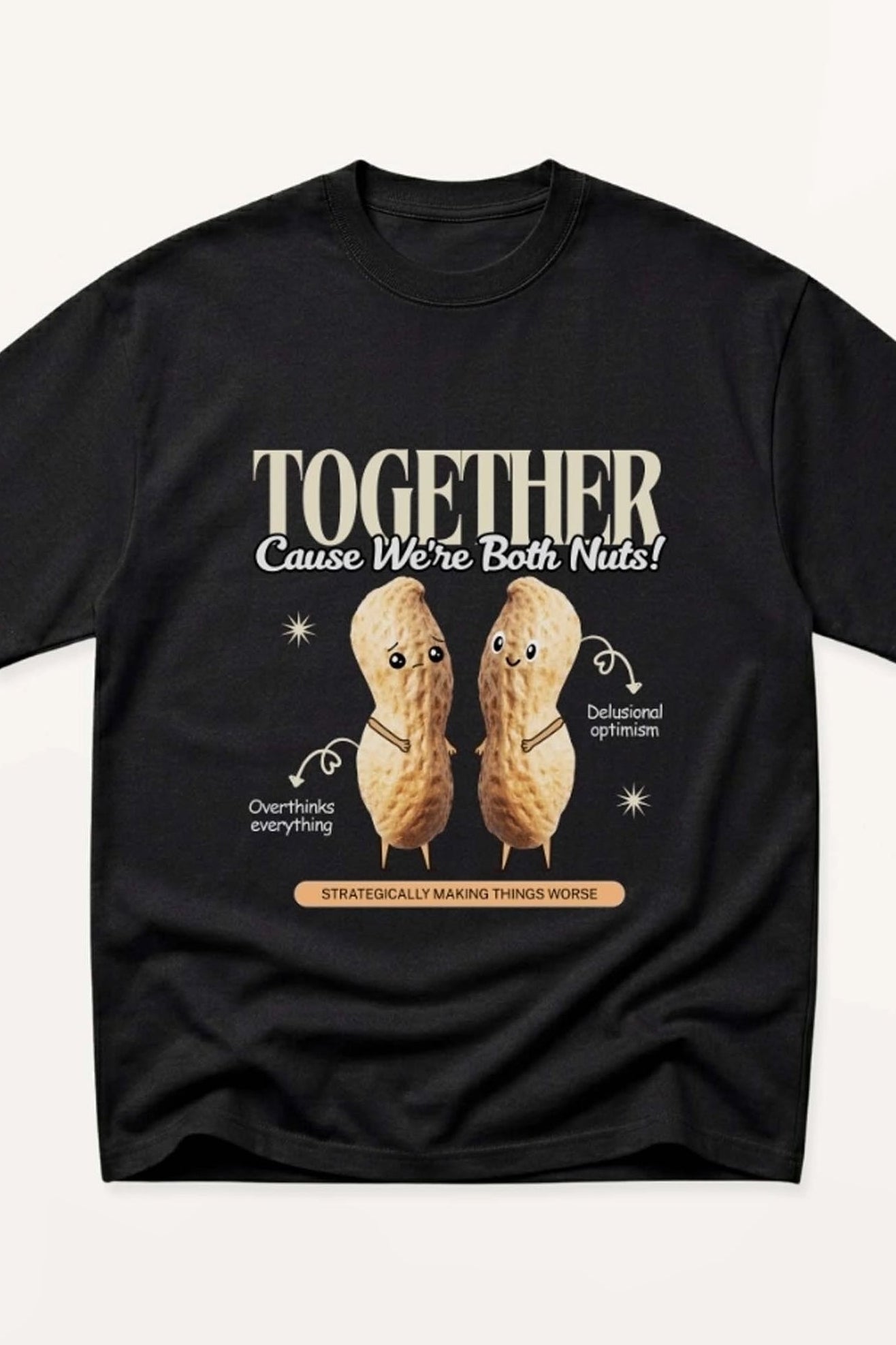 Nuts together! Oversized T-Shirt