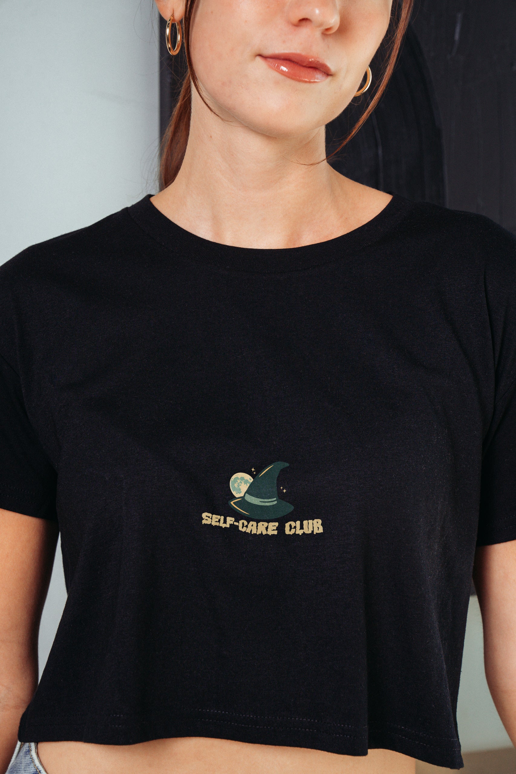 Self-Care Club! Crop Tee