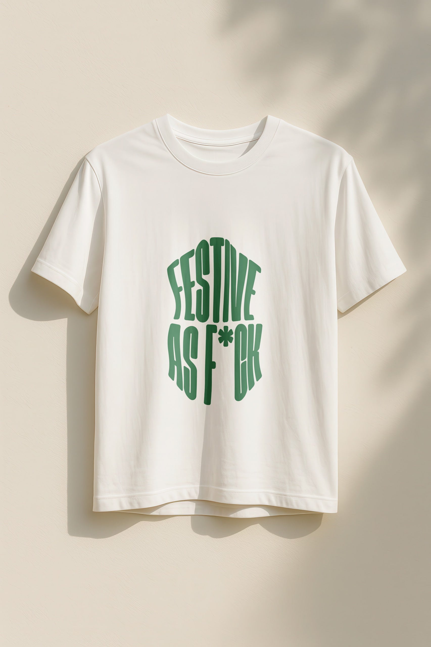 Festive as F*ck! Men’s T-Shirt