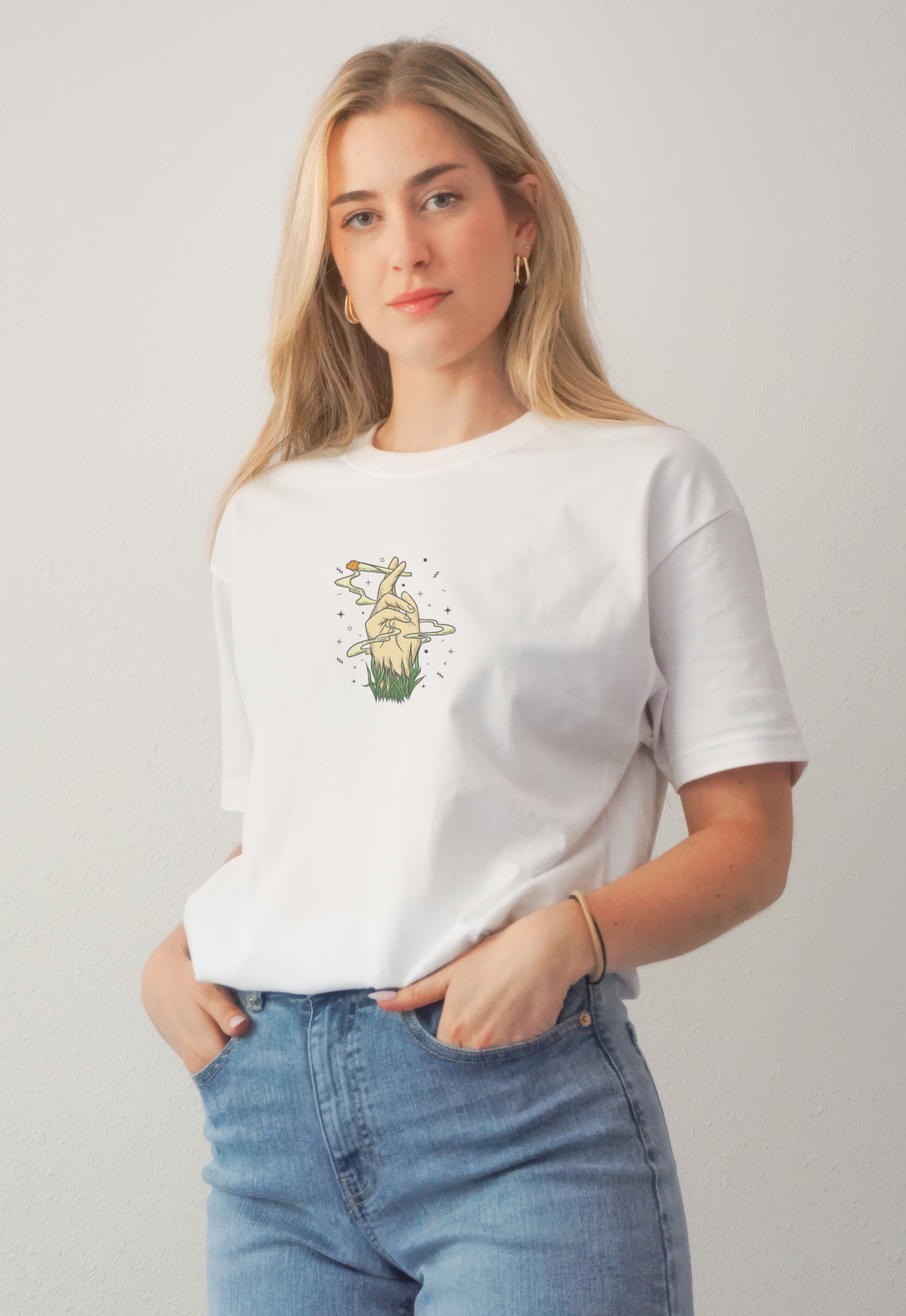 Bad Bitch Energy Oversized Women's T-Shirt