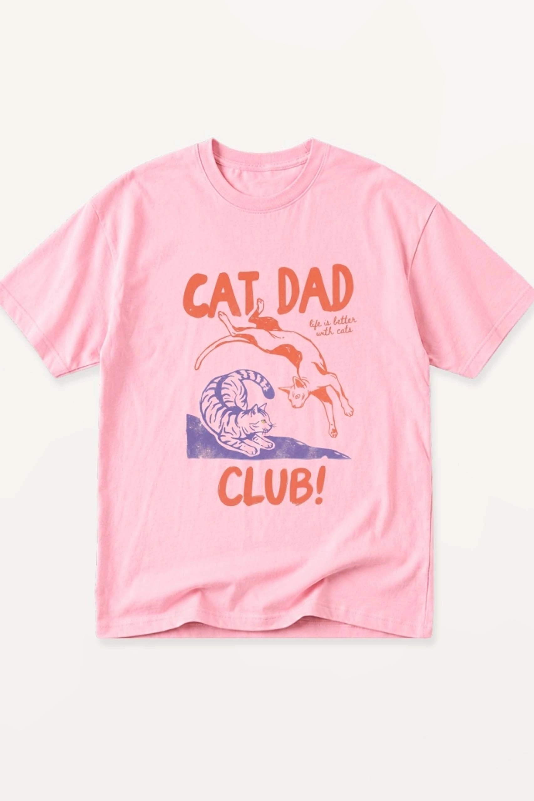 Cat Dad Club! T-Shirt
