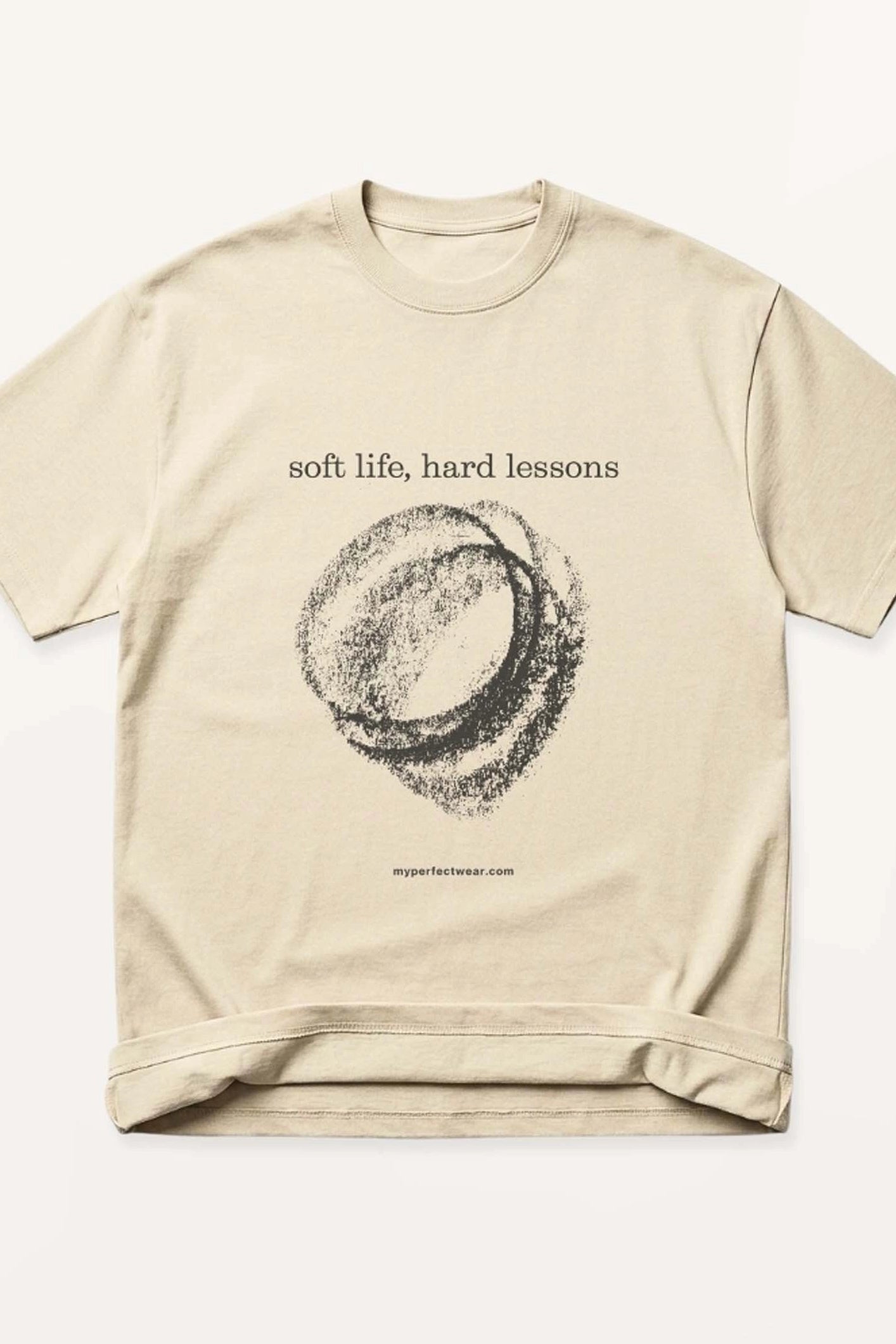 Soft Life, Hard Lessons! Oversized T-Shirt