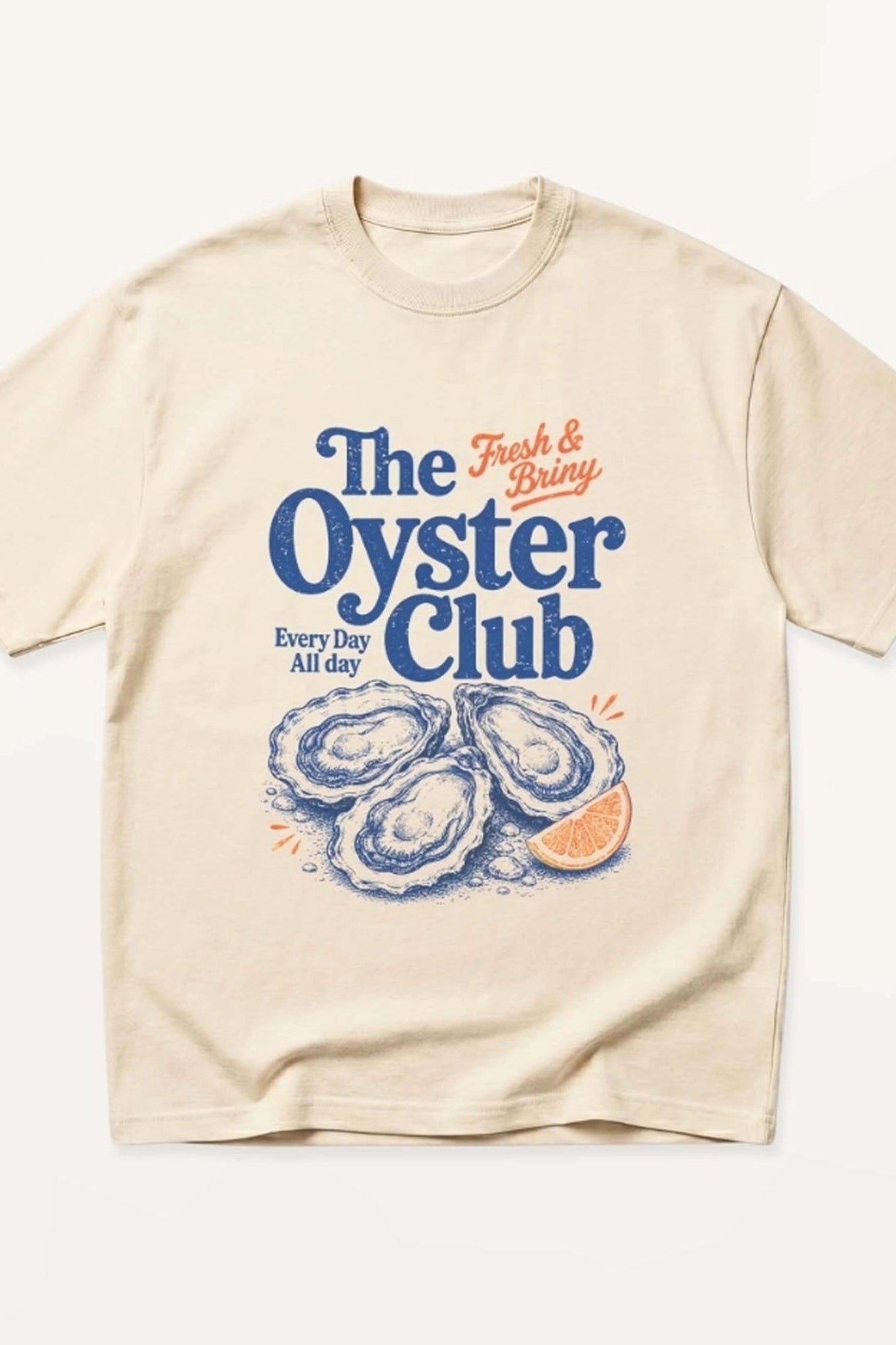 Oyster Club! Oversized T-Shirt