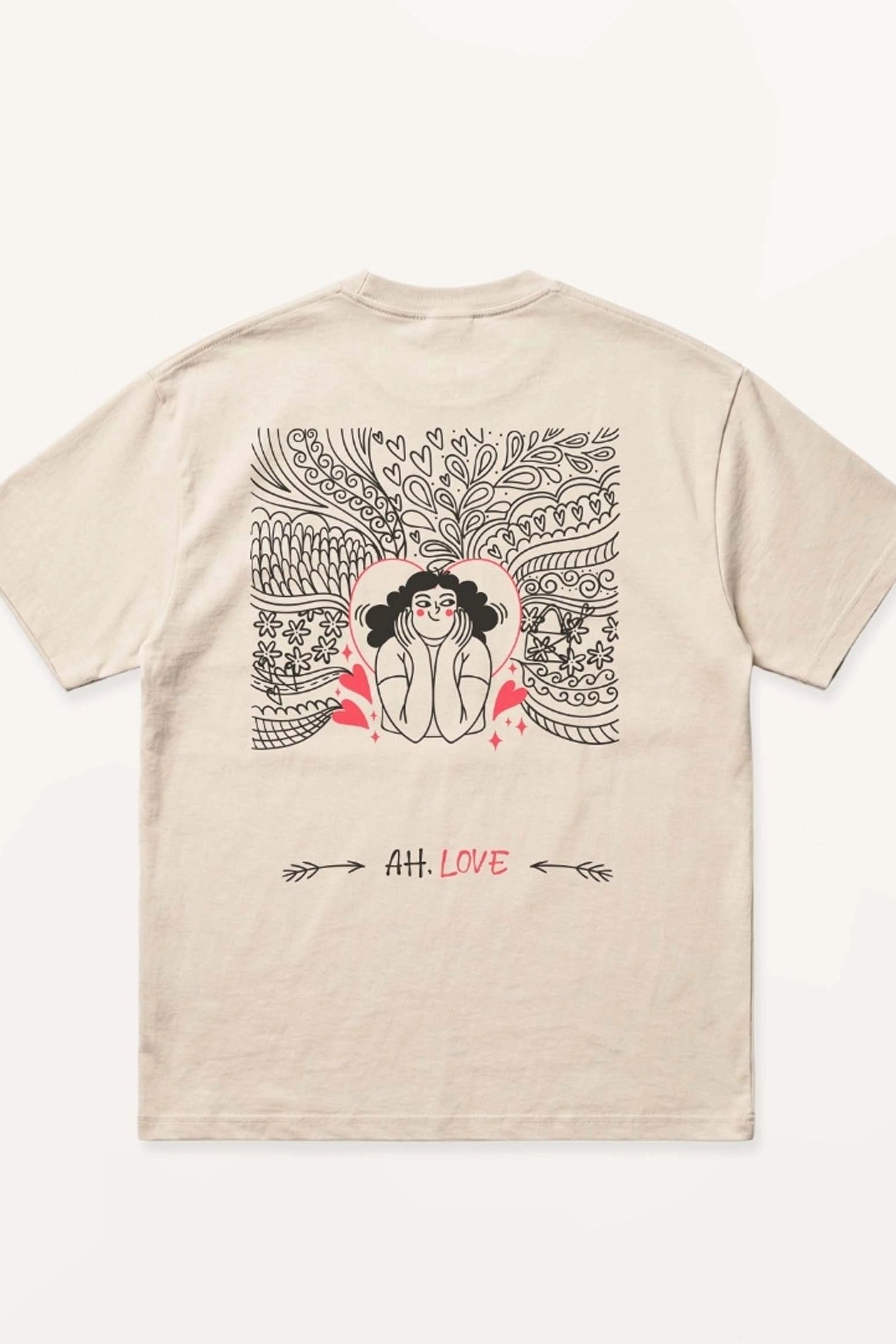 Ah, Love! Oversized T-Shirt