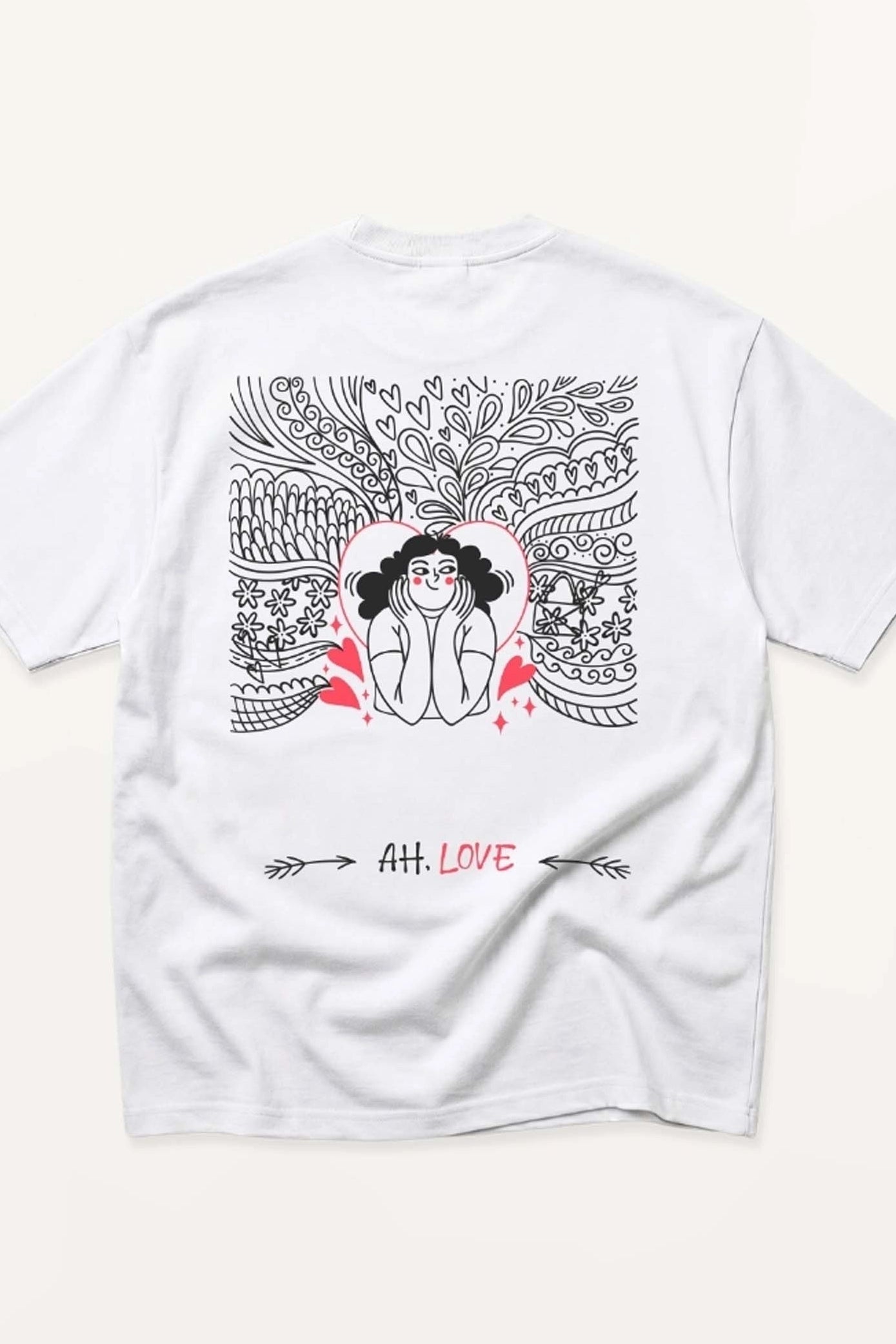 Ah, Love! Oversized T-Shirt