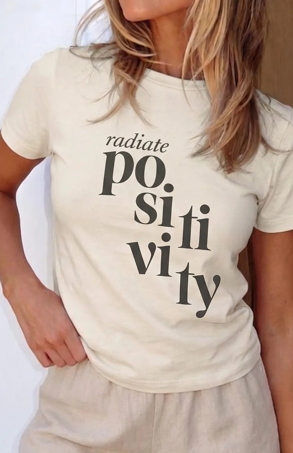 Radiate Positivity! Women’s T-Shirt