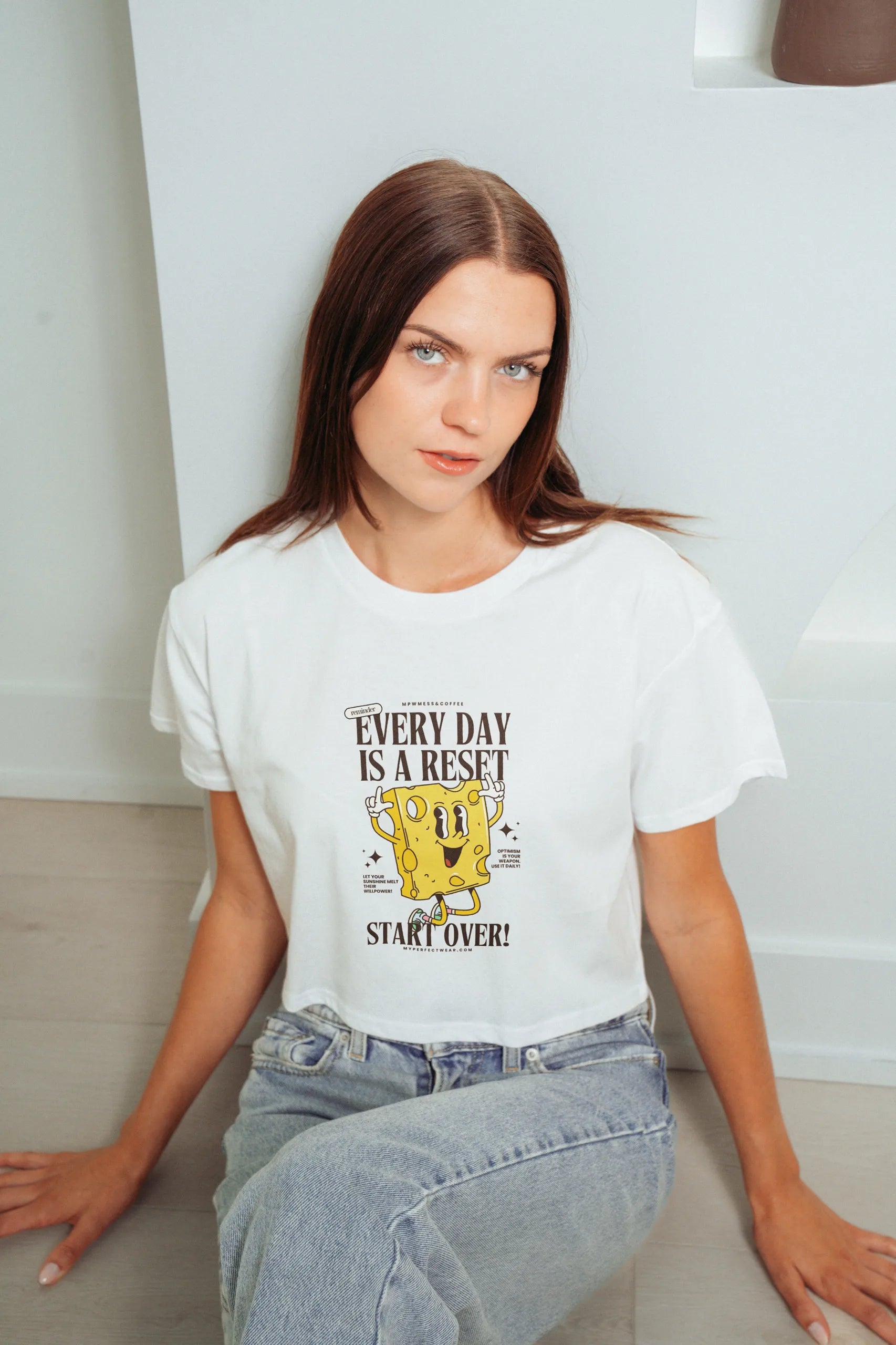 Start Over! Crop Tee